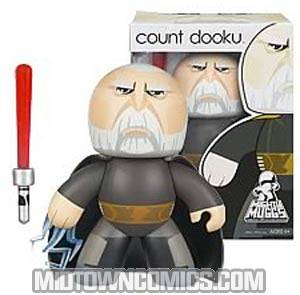 Star Wars Mighty Muggs 6-Inch Figure Assortment 200805 Clone Wars Count Dooku Vinyl Figure