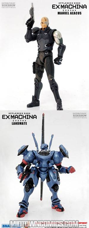 Appleseed Saga Ex Machina Manuel Aeacus Snap Kit Figure