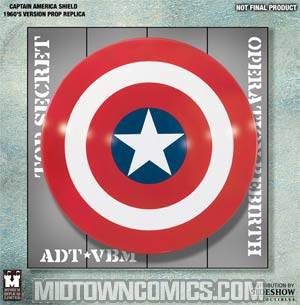 Captain America Shield 1960s Version Prop Replica