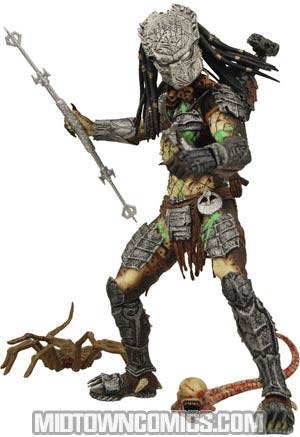 Aliens vs Predator Requiem Series 4 Masked Battle Damaged Predator Action Figure