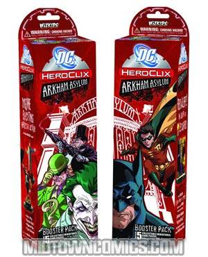 DC Heroclix Arkham Asylum Booster Pack