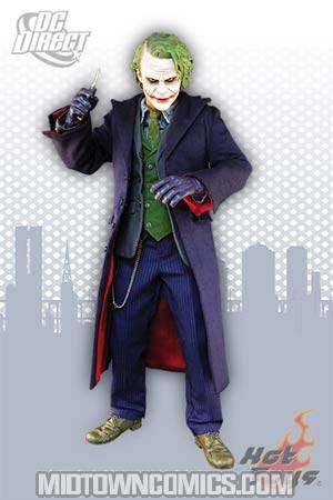 Dark Knight Joker 1/6 Scale Action Figure By Hot Toys