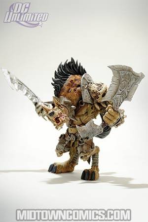 World Of Warcraft Premium Series 1 Gnoll Warlord Gangris Riverpaw Action Figure