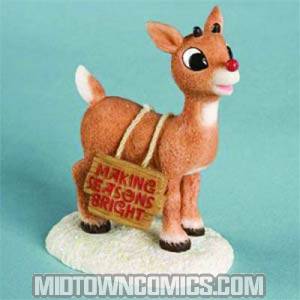 Rudolph The Red-Nosed Reindeer Rudolph Making Seasons Bright Figurine