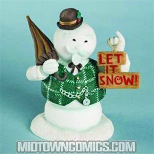 Rudolph The Red-Nosed Reindeer Sam The Snowman Let It Snow Figurine