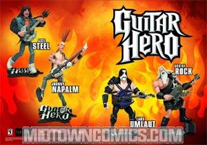 Guitar Hero Series 1 Action Figure Assortment Case