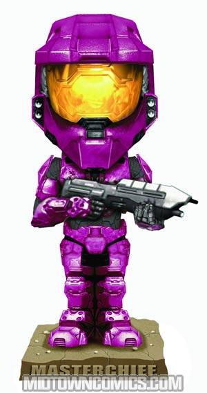 Halo 3 Crimson Spartan Previews Exclusive Bobble Head