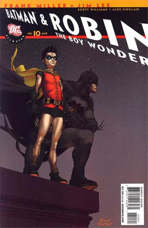 All Star Batman And Robin The Boy Wonder #10 Incentive Frank Quitely Variant Recall edition Recommended Back Issues