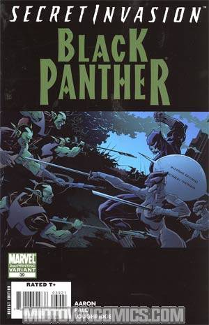 Black Panther Vol 4 #39 Cover B 2nd Ptg Palo Variant Cover (Secret Invasion Tie-In)