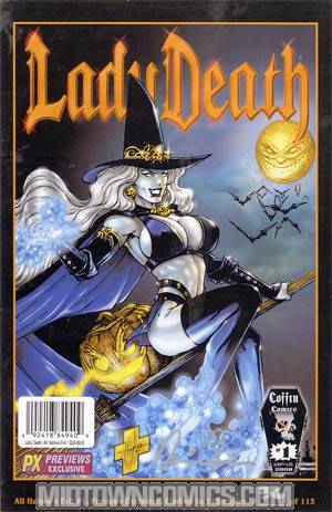 Lady Death All Hallows Eve #1 Previews Exclusive Edition