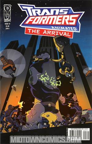Transformers Animated Arrival #2 Regular Cover A