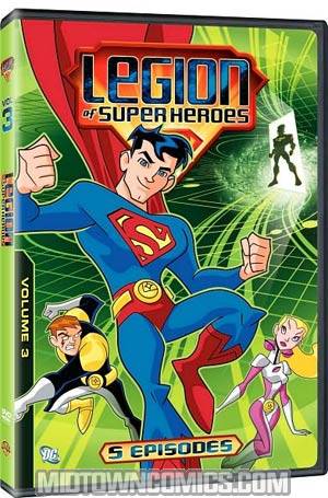 Legion Of Super-Heroes Vol 3 DVD