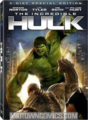 Incredible Hulk 3-Disc Special Edition DVD