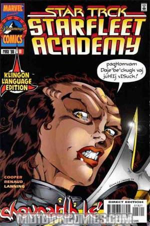 Star Trek Starfleet Academy #18 Klingon Language Edition