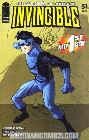 Invincible #51 Cover B 2nd Ptg