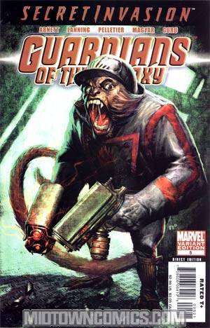 Guardians Of The Galaxy Vol 2 #5 Cover B Incentive Monkey Variant Cover (Secret Invasion Tie-In)
