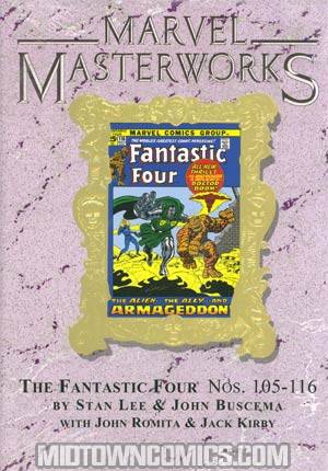 Marvel Masterworks Fantastic Four Vol 11 HC Variant Dust Jacket