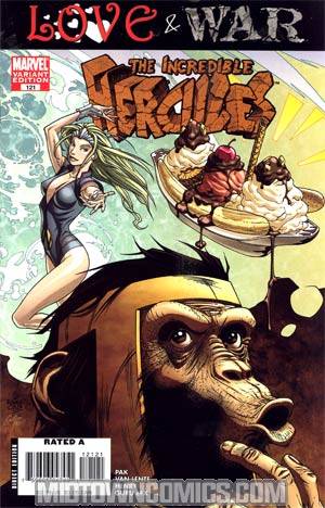 Incredible Hercules #121 Cover B Incentive Monkey Variant Cover RECOMMENDED_FOR_YOU