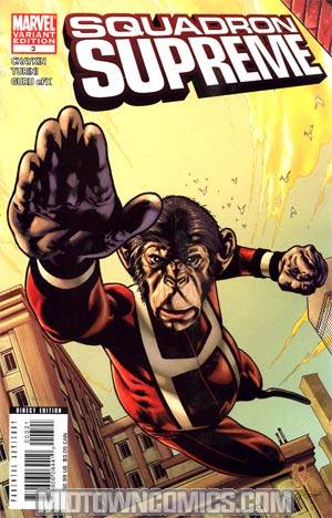 Squadron Supreme Vol 3 #3 Cover B Incentive Monkey Variant Cover