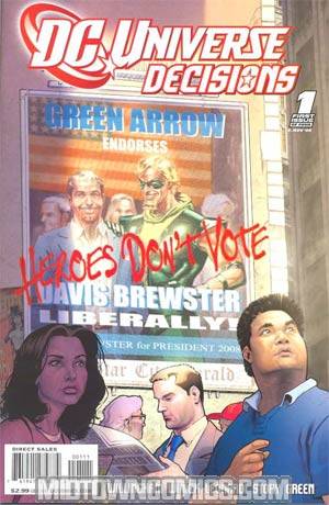 DC Universe Decisions #1 Cover A