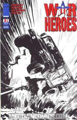 War Heroes (Image) #2 Incentive Tommy Lee Edwards Sketch Cover