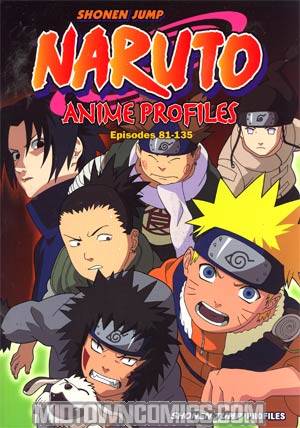 Naruto Anime Profiles Episodes 81-135 TP