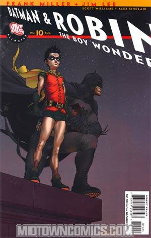 All Star Batman And Robin The Boy Wonder #10 Cover D Incentive Frank Quitely Variant Cover          