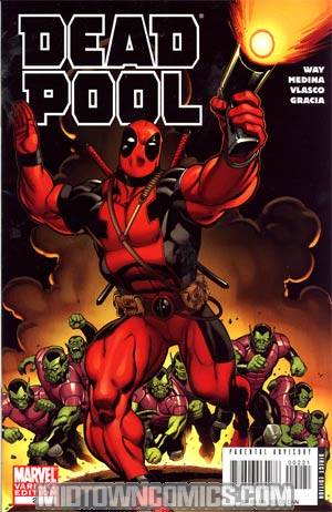 Deadpool Vol 3 #2 Incentive Ed McGuinness Variant Cover (Secret Invasion Tie-In)