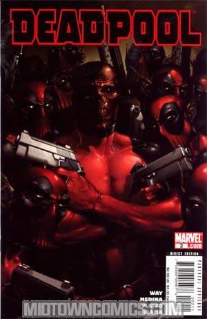 Deadpool Vol 3 #2 1st Ptg Regular Clayton Crain Cover (Secret Invasion Tie-In)