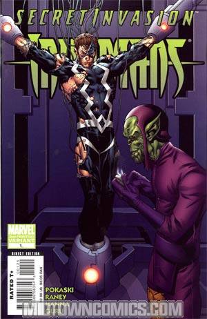 Secret Invasion Inhumans #1 Cover B 2nd Ptg Tom Raney Variant Cover