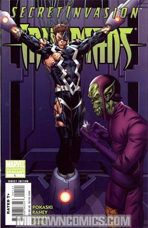 Secret Invasion Inhumans #1 Cover B 2nd Ptg Tom Raney Variant Cover