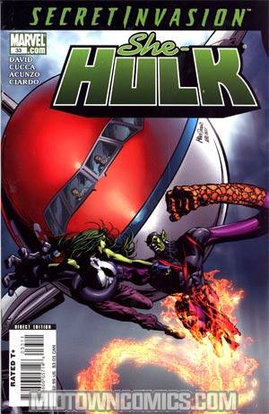 She-Hulk Vol 2 #33 (Secret Invasion Tie-In)