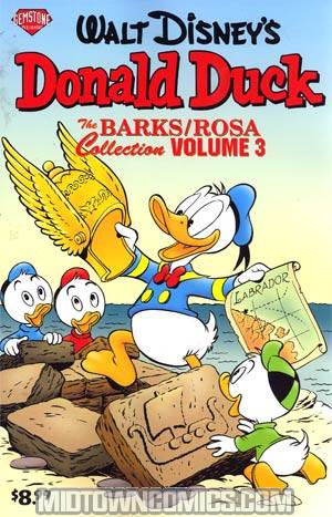 Barks Rosa Collection Vol 3 Donald Duck Golden Helmet / Lost Charts Of Columbus TP