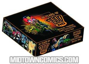 30 Years Of 2000 AD Judge Dredd Trading Cards Pack