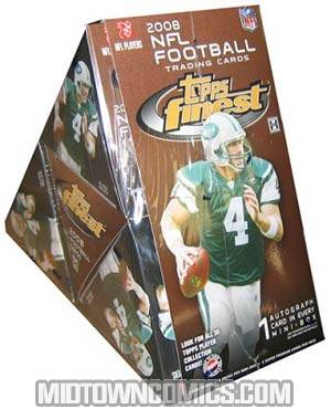 Topps 2008 Finest NFL Trading Cards Pack