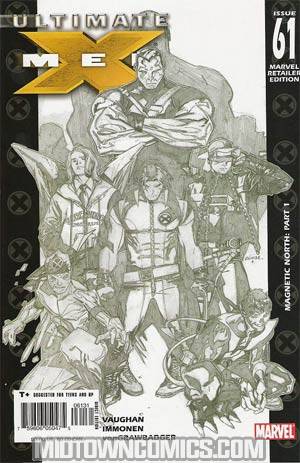 Ultimate X-Men #61 Cover C Retailer Incentive Coipel Sketch Variant