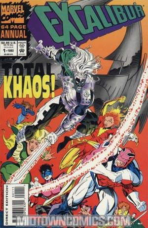 Excalibur Annual #1 Cover B Without Polybag