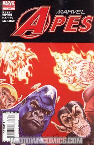 Marvel Apes #3 Cover A Regular John Watson Cover