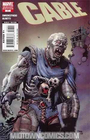 Cable Vol 2 #7 Cover B Incentive Richard Corben Zombie Variant Cover