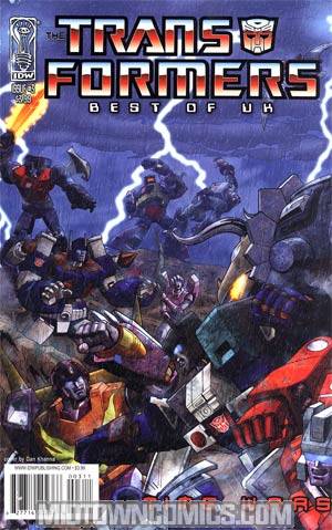 Transformers Best Of UK Time Wars #3 Regular Dan Khanna Cover