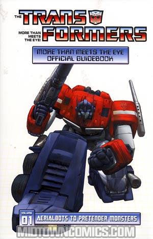 Transformers More Than Meets The Eye Guide Vol 1 TP IDW Edition