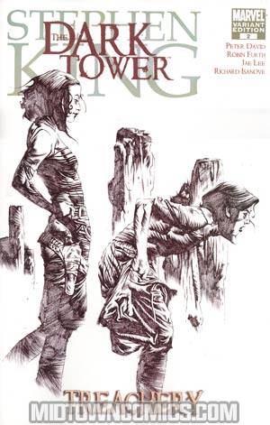 Dark Tower Treachery #2 Cover C Incentive Jae Lee Sketch Variant Cover