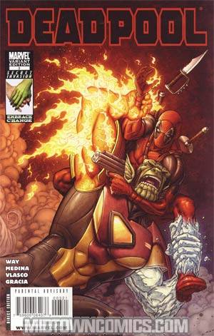Deadpool Vol 3 #3 Incentive Ian Churchill Variant Cover (Secret Invasion Tie-In)