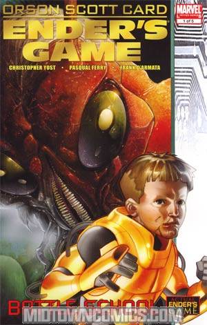 Enders Game Battle School #1 Regular Pasqual Ferry Cover