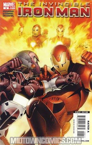 Invincible Iron Man #6 Cover A Salvador Larroca Cover