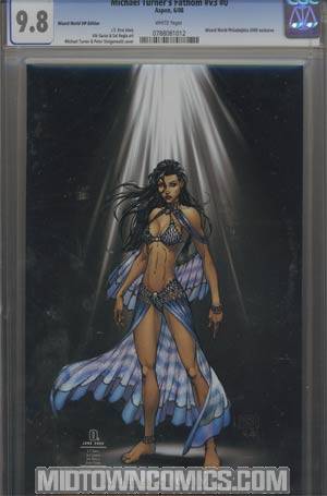 Fathom Vol 3 #0 Cover E WWP Exclusive Michael Turner Variant Cover CGC 9.8