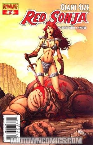 Giant-Sized Red Sonja #2 Edgar Salazar Cover