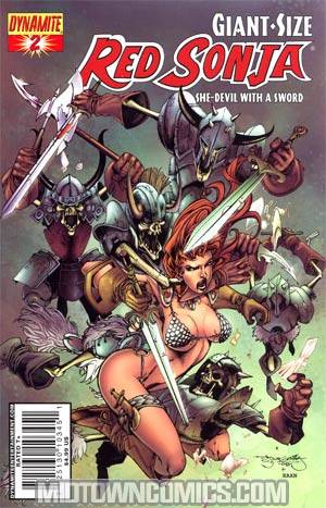 Giant-Sized Red Sonja #2 Cover B Stephen Segovia Cover