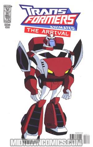 Transformers Animated Arrival #3 Incentive Young Rachet Variant Cover