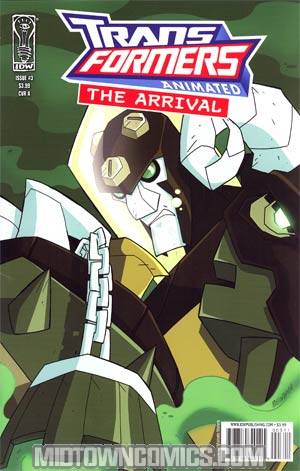 Transformers Animated Arrival #3 Regular Cover A